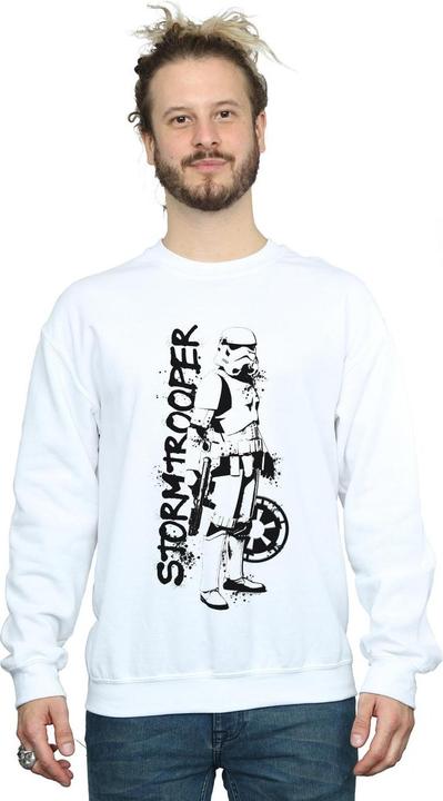 Produktbild Star Wars The Mandalorian Splat Stormtrooper Sweatshirt (M)