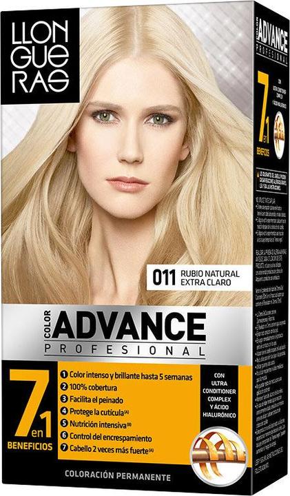 Produktbild Llongueras COLOR ADVANCE #11-rubio natural extra claro (011)