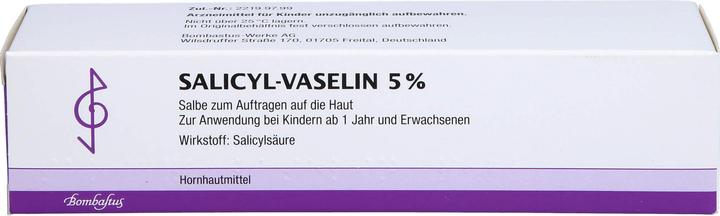 Produktbild Bombastus Salicyl-Vaselin 5% Salbe, 100 ml Salbe (100 ml)