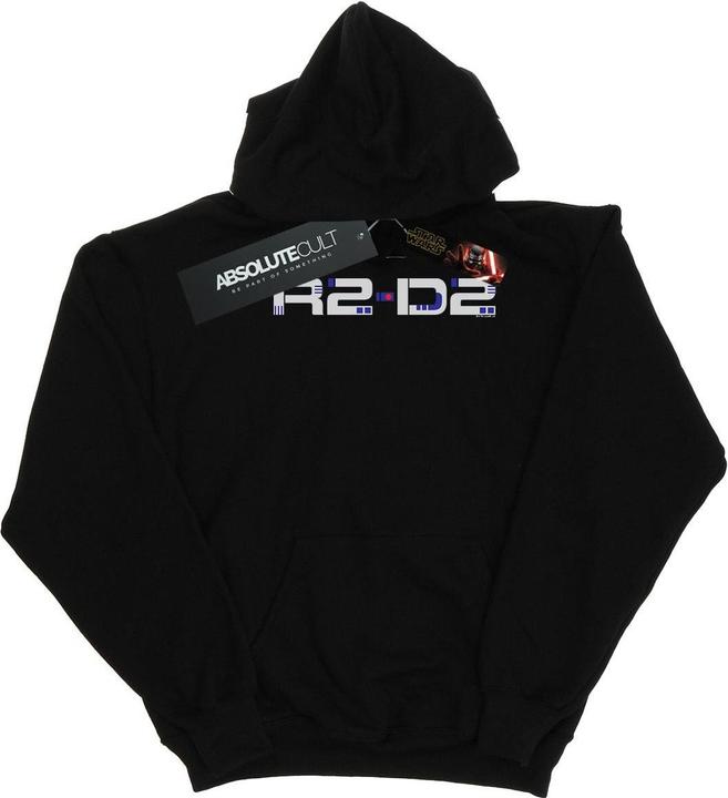 Star Wars The Rise Of Skywalker R2D2 Text Logo Kapuzenpullover (L)