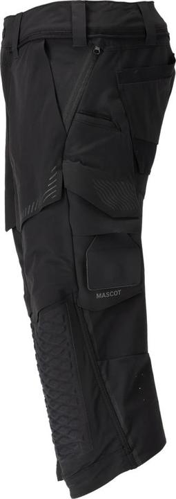 Produktbild Mascot Stretch ¾-Hose m. Knietaschen schwarz, Gr.C54