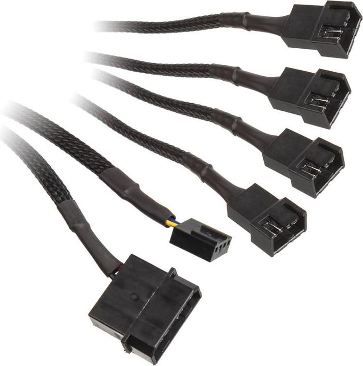 Produktbild EKWB EK-Cable Y-Weiche für 4x 4-Pin-PWM-Lüfter