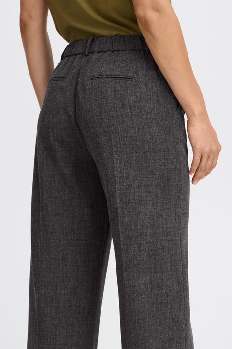 Actual product image B.young BYDANTA WIDE LEG PANTS 2 CROPPED 20815027 (40)