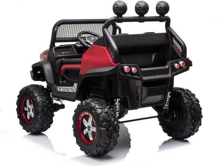 Produktbild Lean Toys Children's electric SUV Mercedes Unimog S, red lacquered (12 V)