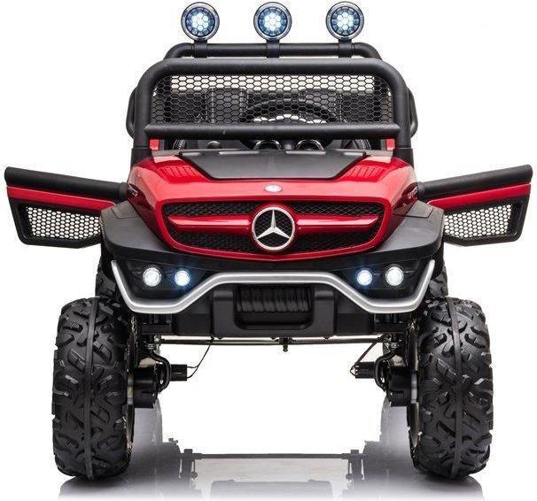 Produktbild Lean Toys Children's electric SUV Mercedes Unimog S, red lacquered (12 V)