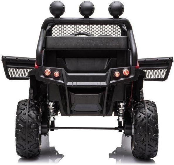 Produktbild Lean Toys Children's electric SUV Mercedes Unimog S, red lacquered (12 V)