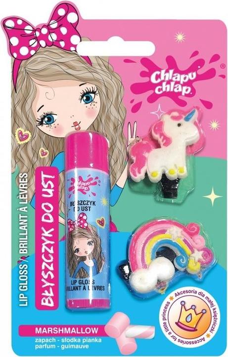 Chlapu Chlap Splap Splap Foam Lip Gloss + 2 Haarnadel