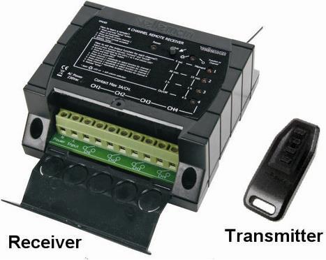 Produktbild Velleman VM160 4 Kanal RF Fernbedienungsset