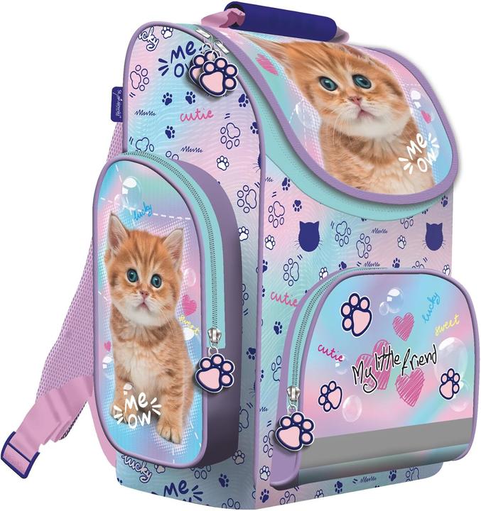 Produktbild Goldkids 16-teiliges Schulranzen-Set Katze Motiv