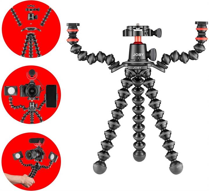 Actual product image Joby GorillaPod 3K PRO Rig (Metal, Plastic)