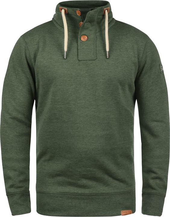 Immagine prodotto Solid TripTroyer Felpa Maglione Pullover Da Uomo Con Chiusura A bottone (M)