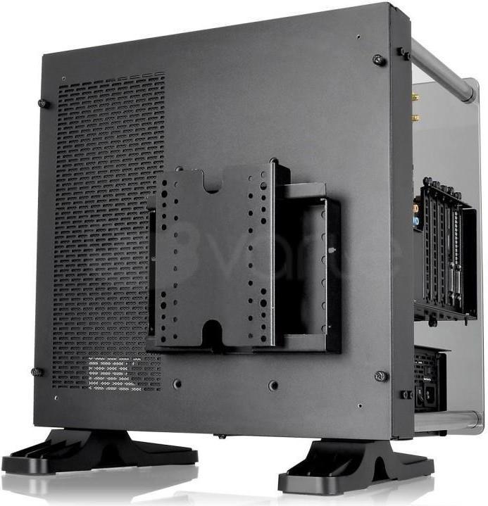 Actual product image Thermaltake Core P1 Tempered Glass mini ITX Panoramic Viewing Tt LCS Certified Wall Mount Gaming Computer Case C