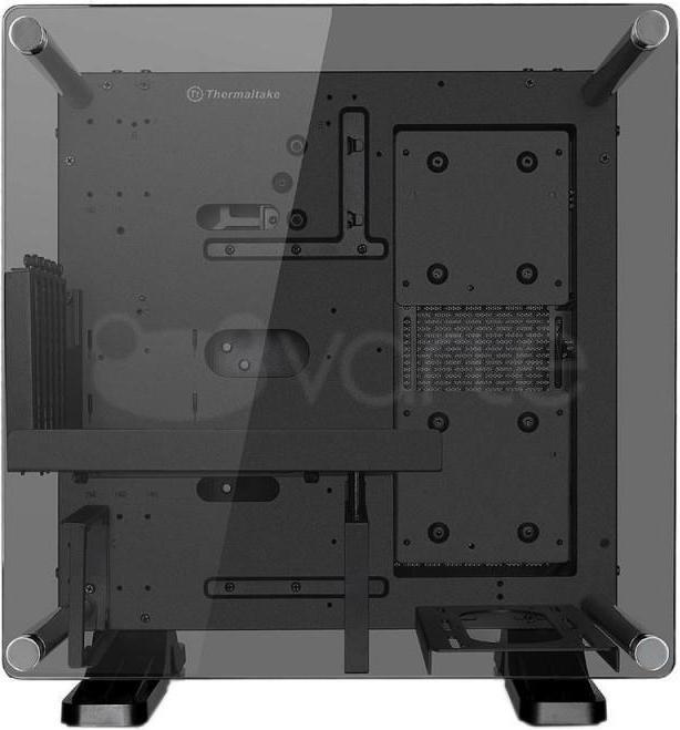 Actual product image Thermaltake Core P1 Tempered Glass mini ITX Panoramic Viewing Tt LCS Certified Wall Mount Gaming Computer Case C