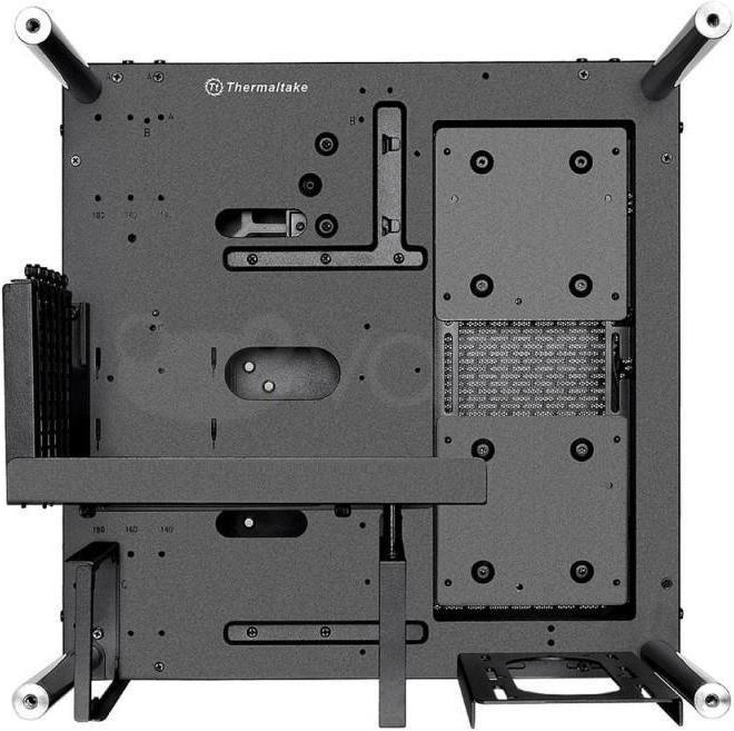 Actual product image Thermaltake Core P1 Tempered Glass mini ITX Panoramic Viewing Tt LCS Certified Wall Mount Gaming Computer Case C
