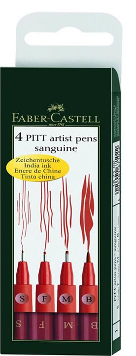 Immagine prodotto Faber-Castell Penna Pitt Artist (Sanguigna, 4 x)