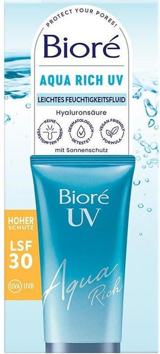 Image du produit Bioré Aqua Rich UV (Crème solaire, SPF 30, 50 ml)