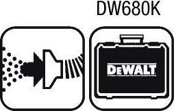 Actual product image DeWalt Planer DW680 / DW680K | HOBEL 2,5MM DW680K