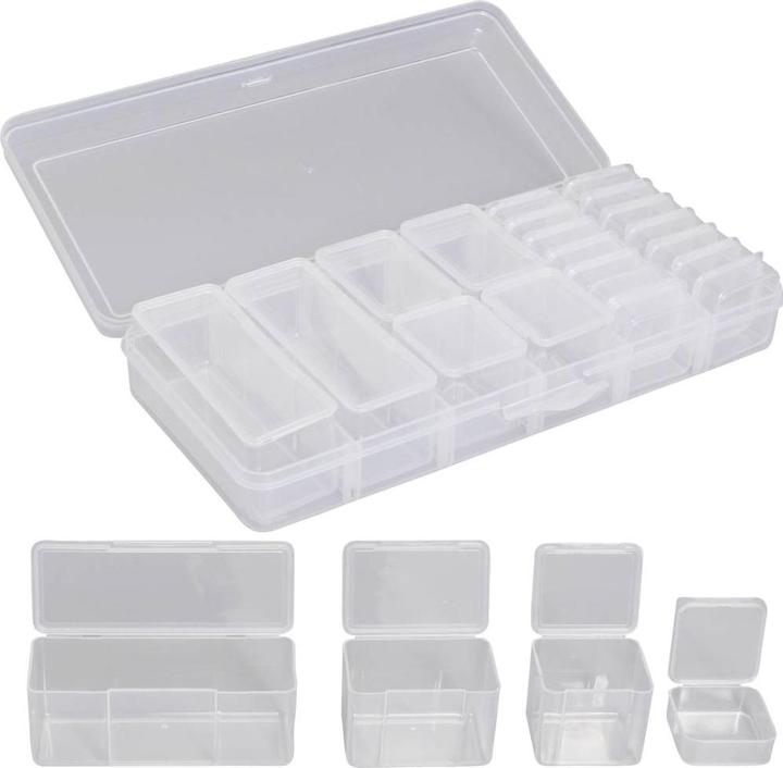 Quadrios 23SA085 Assortment box (L x W x H) 27 x 11.8 x 4.5 cm No. of compartments: