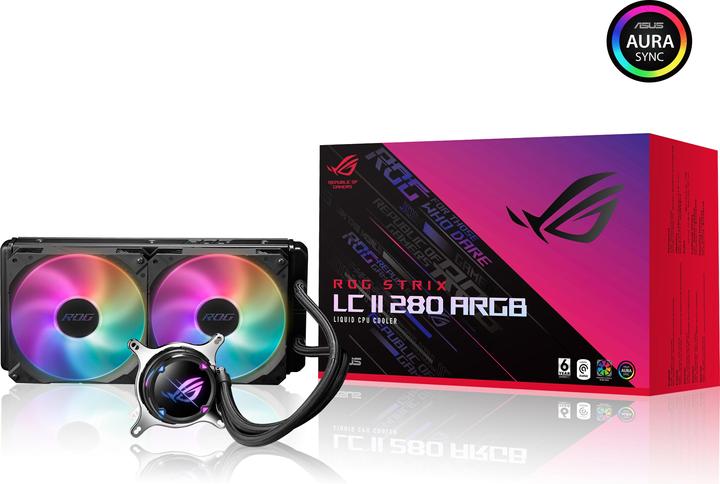 Produktbild ASUS ROG Strix LC II 280 ARGB CPU cooler