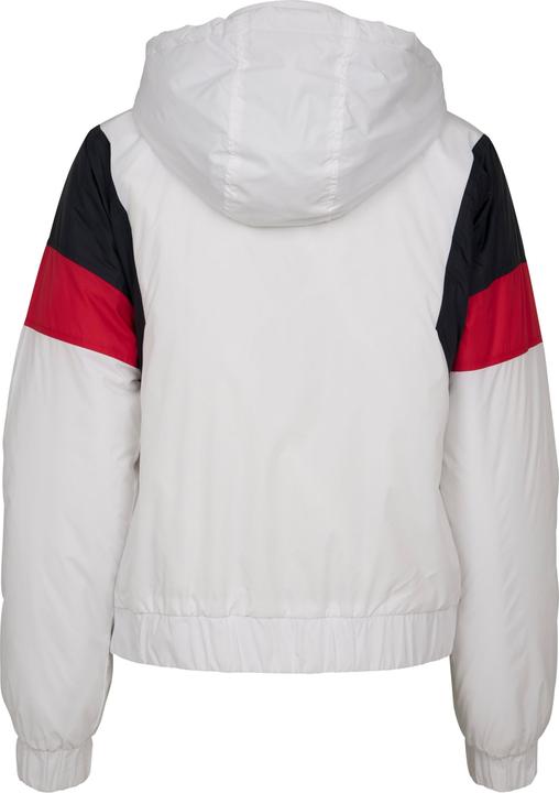 Actual product image Urban Classics Ladies 3-Tone Padded Pull Over Jacket (M)