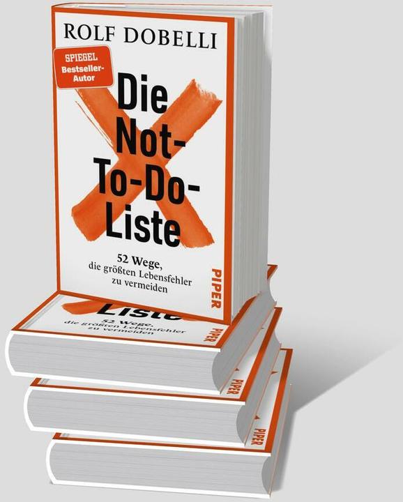 Image du produit Piper Die Not-To-Do-Liste (Allemand, Rolf Dobelli, 2024)