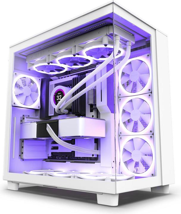Productafbeelding NZXT H9 geheel wit (ATX, mATX, Mini-ITX)