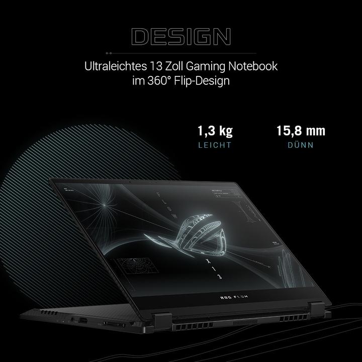 Image du produit ASUS ROG Flow X13 (13.40", AMD Ryzen 7 6800HS, 16 Go, 512 Go, CH)
