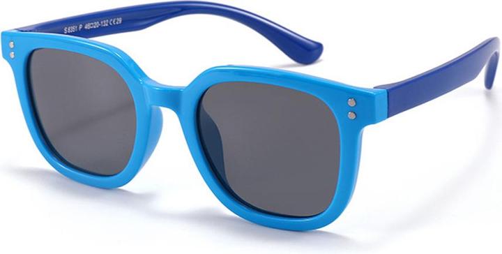 Image du produit Techsuit - Lunettes de soleil polarisées (8351-C29) - Forme carrée, pour enfants - Blue / Dark Blue