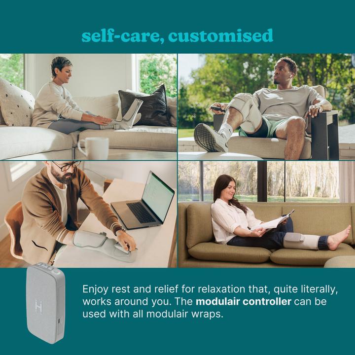 Produktbild Homedics SR-CMXK10HBND Modulair Compression System Knee Wrap + Controller