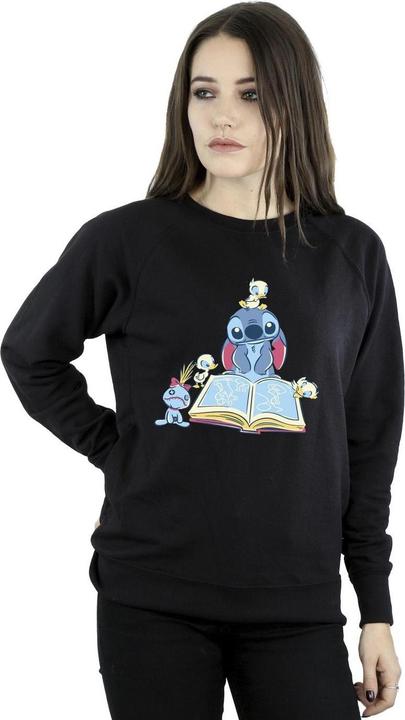Immagine prodotto Disney Lilo & Stitch Reading A Book Felpa Donna (S)