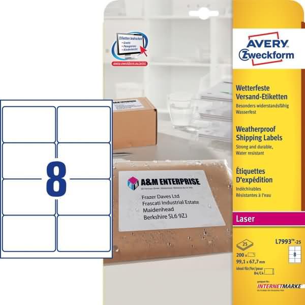 Produktbild Avery Zweckform L7993