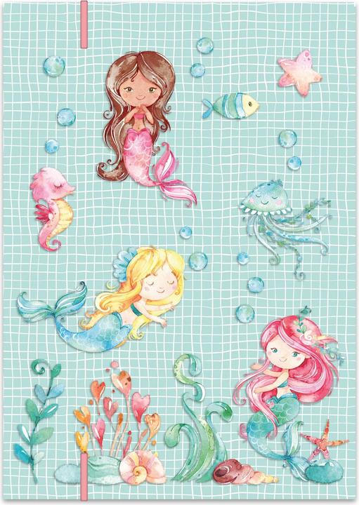 Produktbild Papierdrachen Schulmappe Meerjungfrau (A4, 2 x)