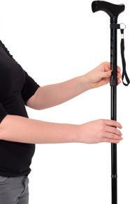 Actual product image Vitility Folding stick 4 fold black