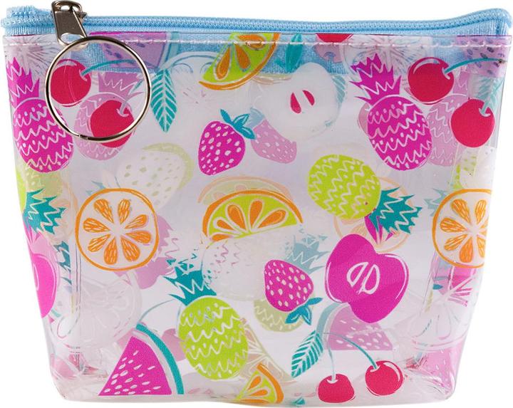 Produktbild Accentra Kosmetiktasche / Kulturbeutel transparent mit Früchteprint