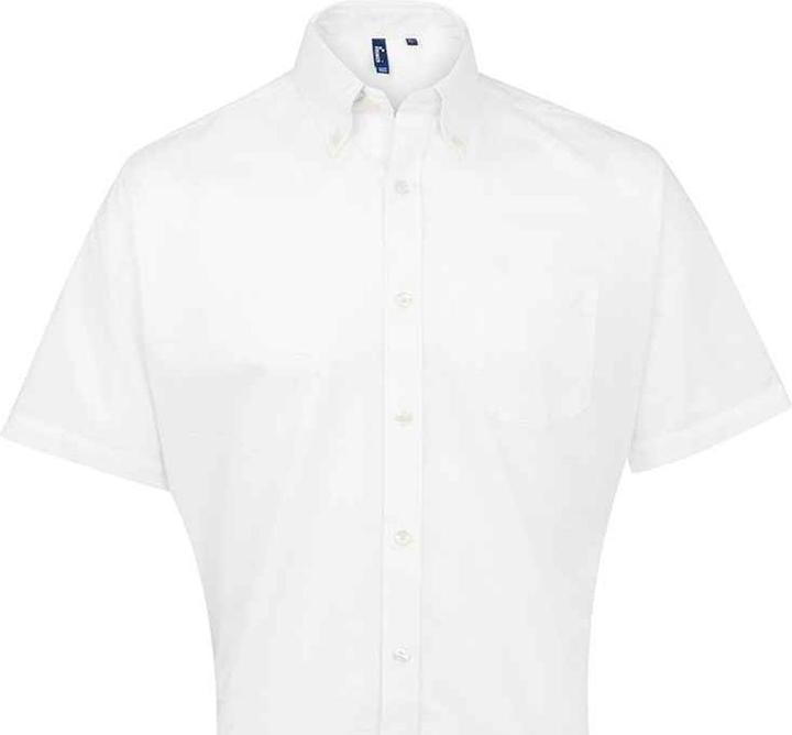 Image du produit Premier Signature Chemise Oxford Chemise de travail à manches courtes (43)