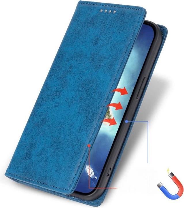 Produktbild Cover-Discount Google Pixel 7a - Hülle mit RFID Blocker blau (Google Pixel 7a)