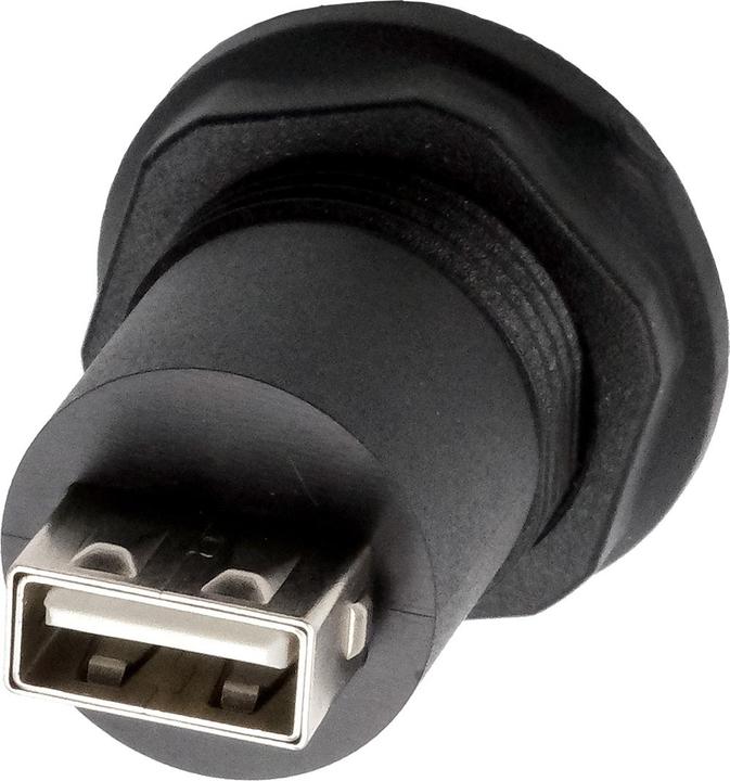 Produktbild Exsys Einbau-Adapter USB-A BU-BU (USB-A)