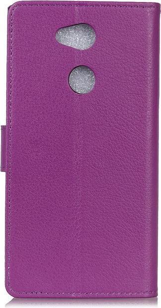 Produktbild MU Classic Bookcover Hülle mit Litchitextur (Sony Xperia L2)