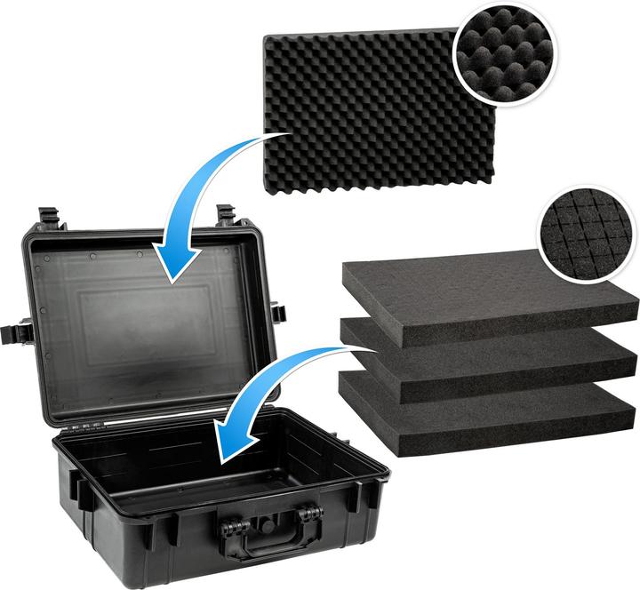 Image du produit tectake Valise de protection matériel photo (Mallette photo, 35 l)