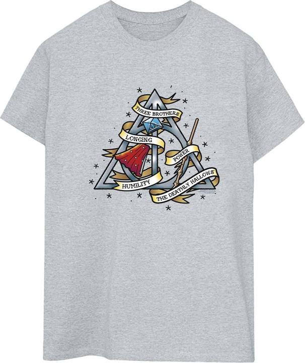 The Deathly Hallows Boyfriend Fit TShirt