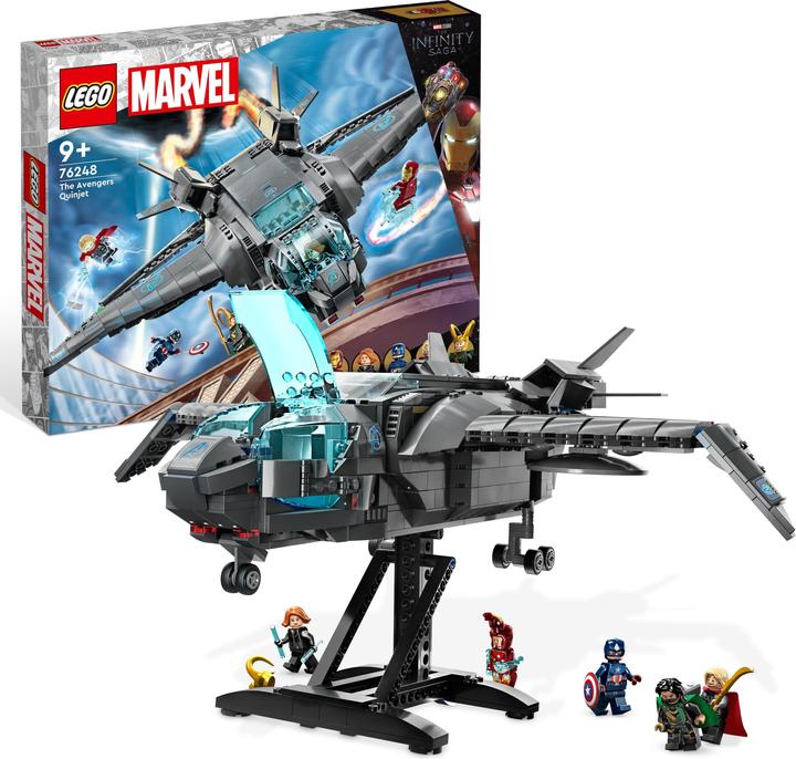 Actual product image LEGO The Avengers' Quinjet (76248, LEGO Marvel)