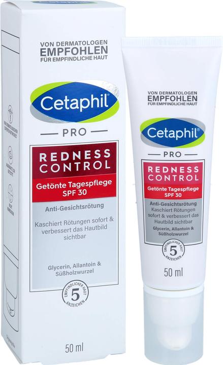Produktbild Cetaphil Pro Redness Control getönte Tagespflege LSF30 (50 ml, Getönte Tagescreme, SPF 30)