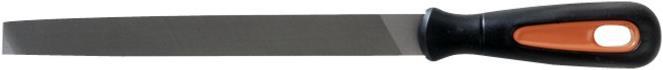 Bahco ERGO Mühlsägefeile mit 2 flachen Kanten, Bastardhieb 200 mm (Hieb 1, 200 mm)