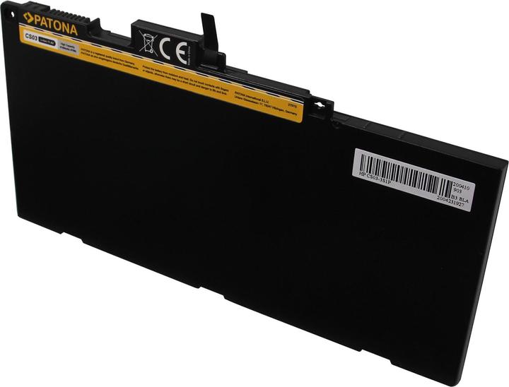Actual product image Patona Battery f. HP EliteBook 850 G3 G8R92AV G8R93AV (4100 mAh)