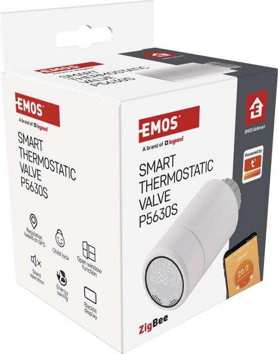 Produktbild Emos GoSmart Digitaler Heizkörperthermostat P5630S ZigBee