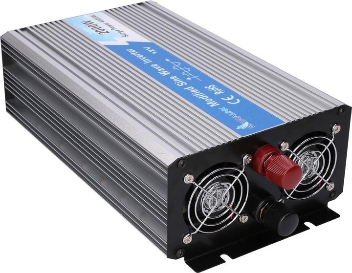 Produktbild Extralink VOLTAGE CONVERTER 12V - 230V, 2000W, MODIFIED SINUS OPIM-2000W