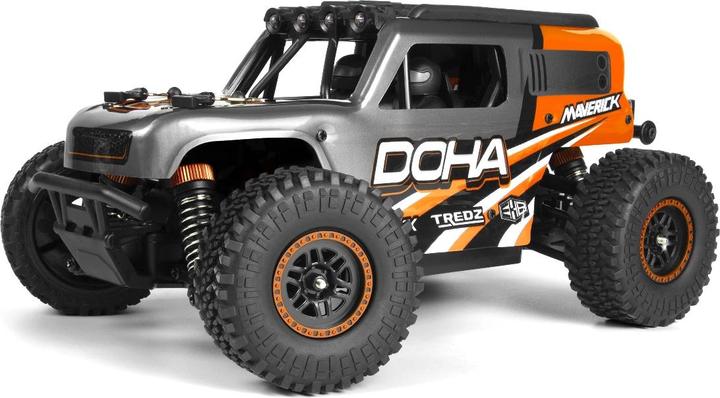 Maverick Doha 1/20 4WD Elektro Truck - Orange (Ready to run) (RTR Ready-to-Run)