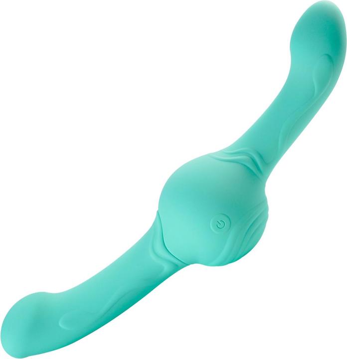 Tracy's Dog Ghod Dual Vibrator - Soft green