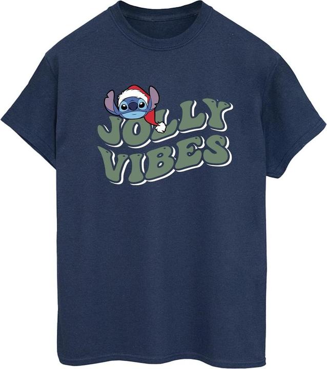 Immagine prodotto Disney Lilo & Stitch Jolly Chilling Vibes Maglietta Ampia Donna (XL)