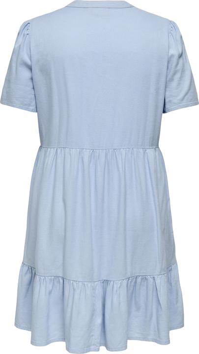 Actual product image Only Regular fit V-neck curve short dress dress (50)